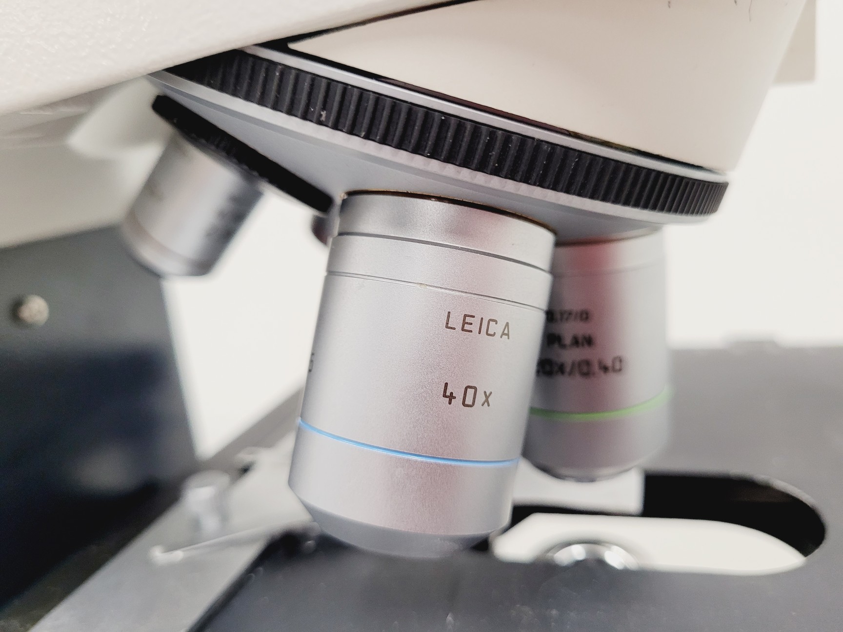 Image of Leica DM LB2 Biological Microscope w/ 5 x Objectives N Plan 2.5x 5x 10x 20x Lab