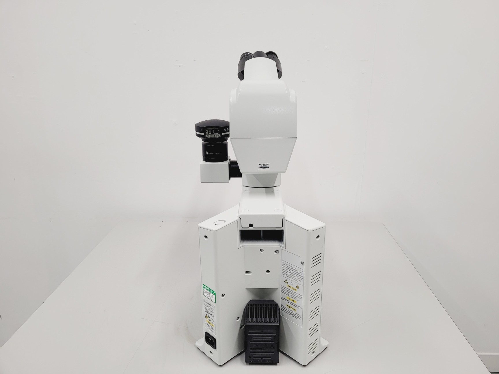 Image of Olympus BX45TF Microscope Ww/ Camera Mount, Adapter & 5x Objective UPlan Apo Lab
