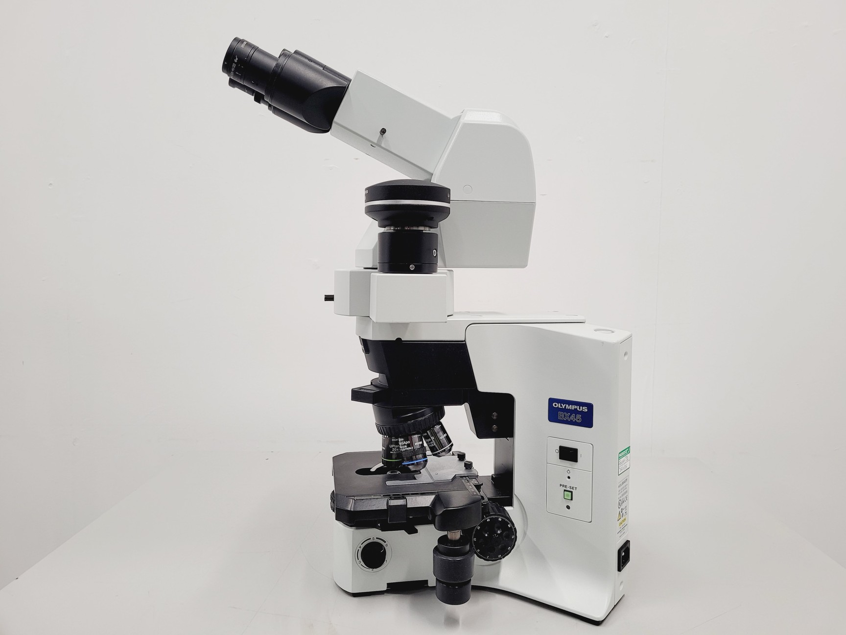 Image of Olympus BX45TF Microscope Ww/ Camera Mount, Adapter & 5x Objective UPlan Apo Lab