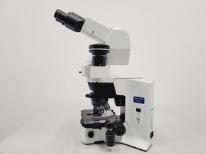 Thumbnail image of Olympus BX45TF Microscope Ww/ Camera Mount, Adapter & 5x Objective UPlan Apo Lab