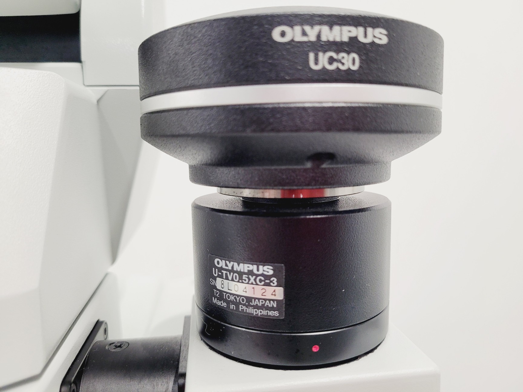 Image of Olympus BX45TF Microscope Ww/ Camera Mount, Adapter & 5x Objective UPlan Apo Lab