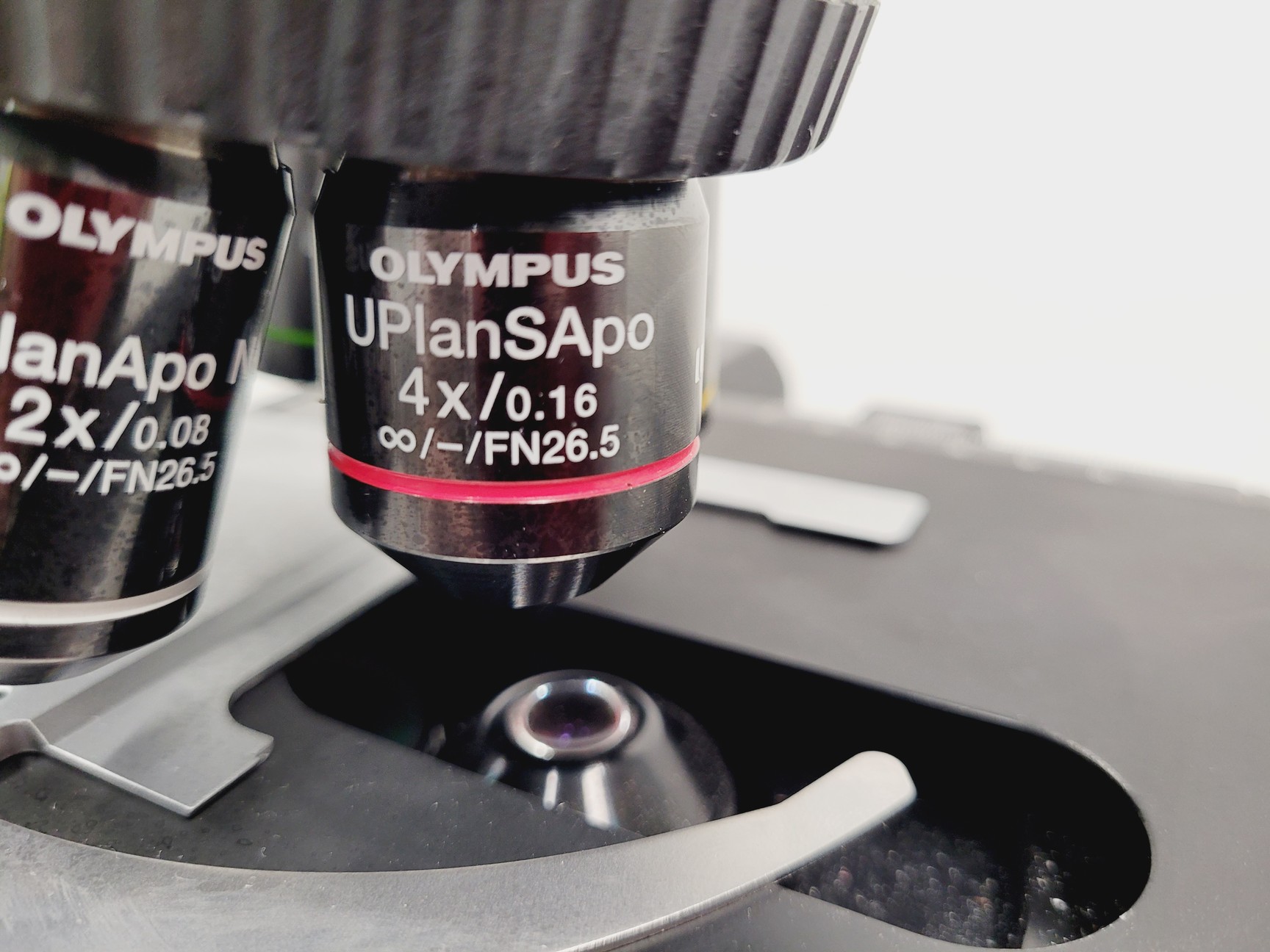 Image of Olympus BX45TF Microscope Ww/ Camera Mount, Adapter & 5x Objective UPlan Apo Lab