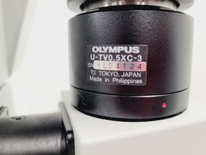Thumbnail image of Olympus BX45TF Microscope Ww/ Camera Mount, Adapter & 5x Objective UPlan Apo Lab
