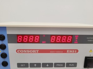 Thumbnail image of Consort E831 Electrophoresis Power Supply Lab