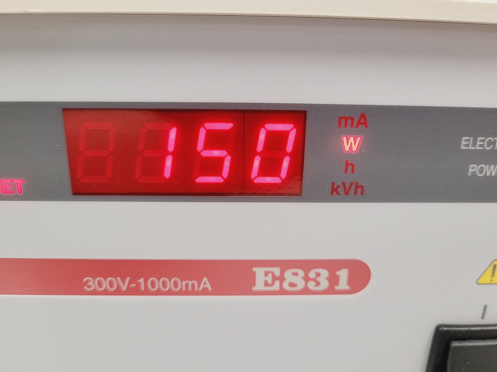 Image of Consort E831 Electrophoresis Power Supply Lab