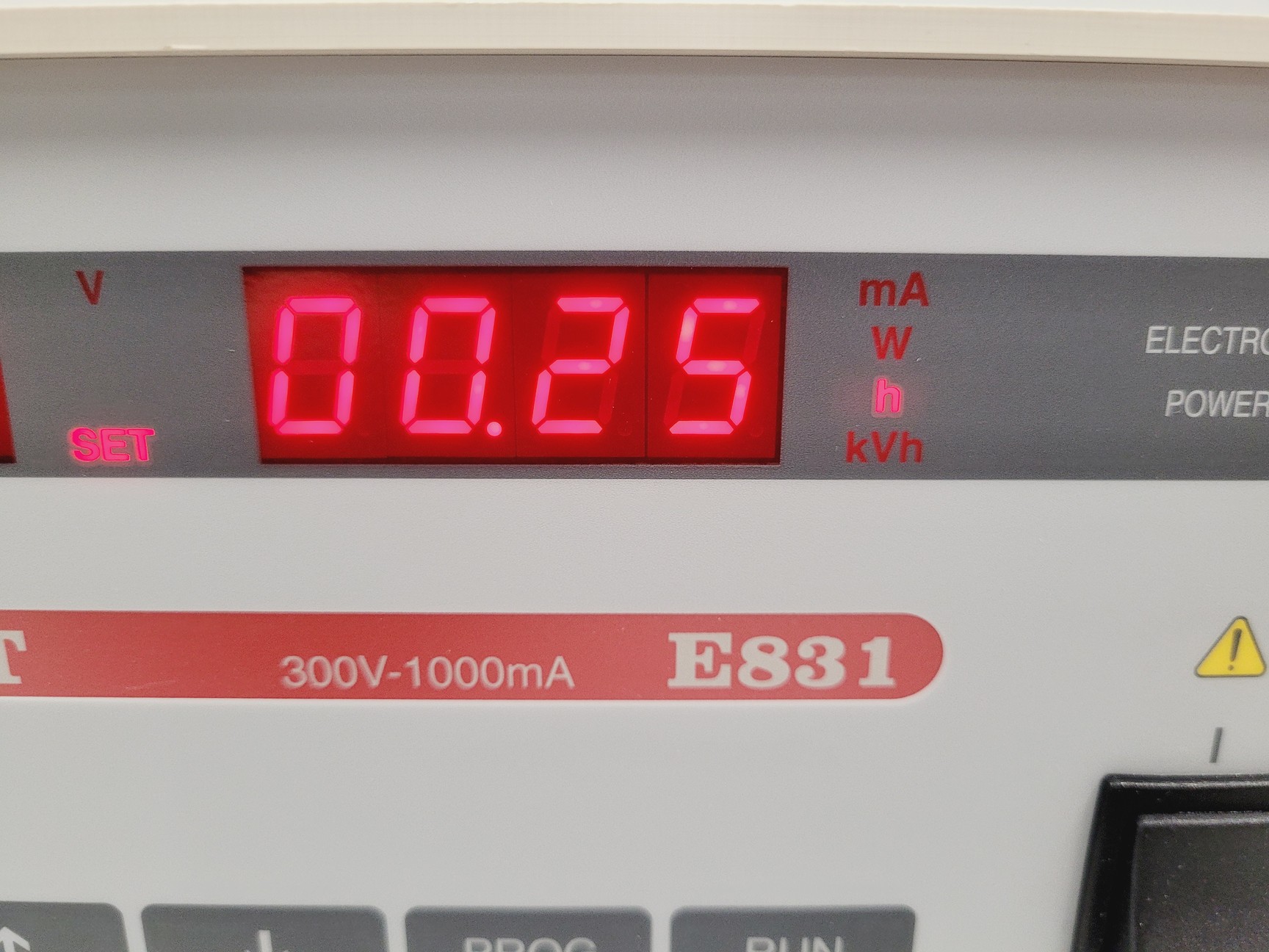 Image of Consort E831 Electrophoresis Power Supply Lab