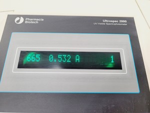 Thumbnail image of Pharmia Biotech Ultrospec 2000 UV/Visible Spectrophotometer Lab