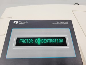 Thumbnail image of Pharmia Biotech Ultrospec 2000 UV/Visible Spectrophotometer Lab