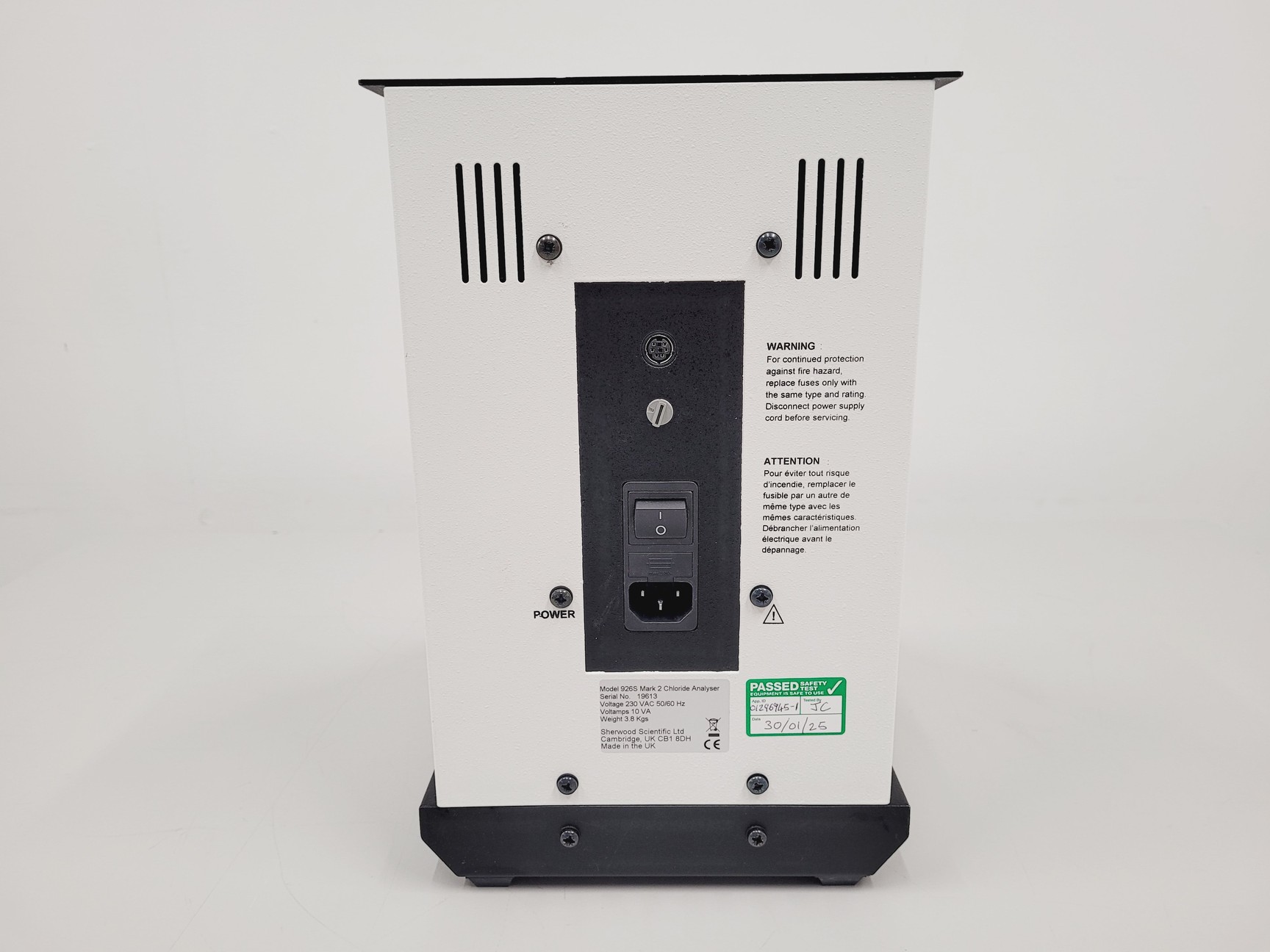 Image of Sherwood 926S Mark ll Chloride Analyser Lab
