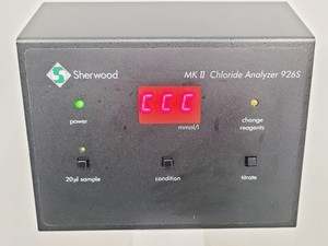 Thumbnail image of Sherwood 926S Mark ll Chloride Analyser Lab