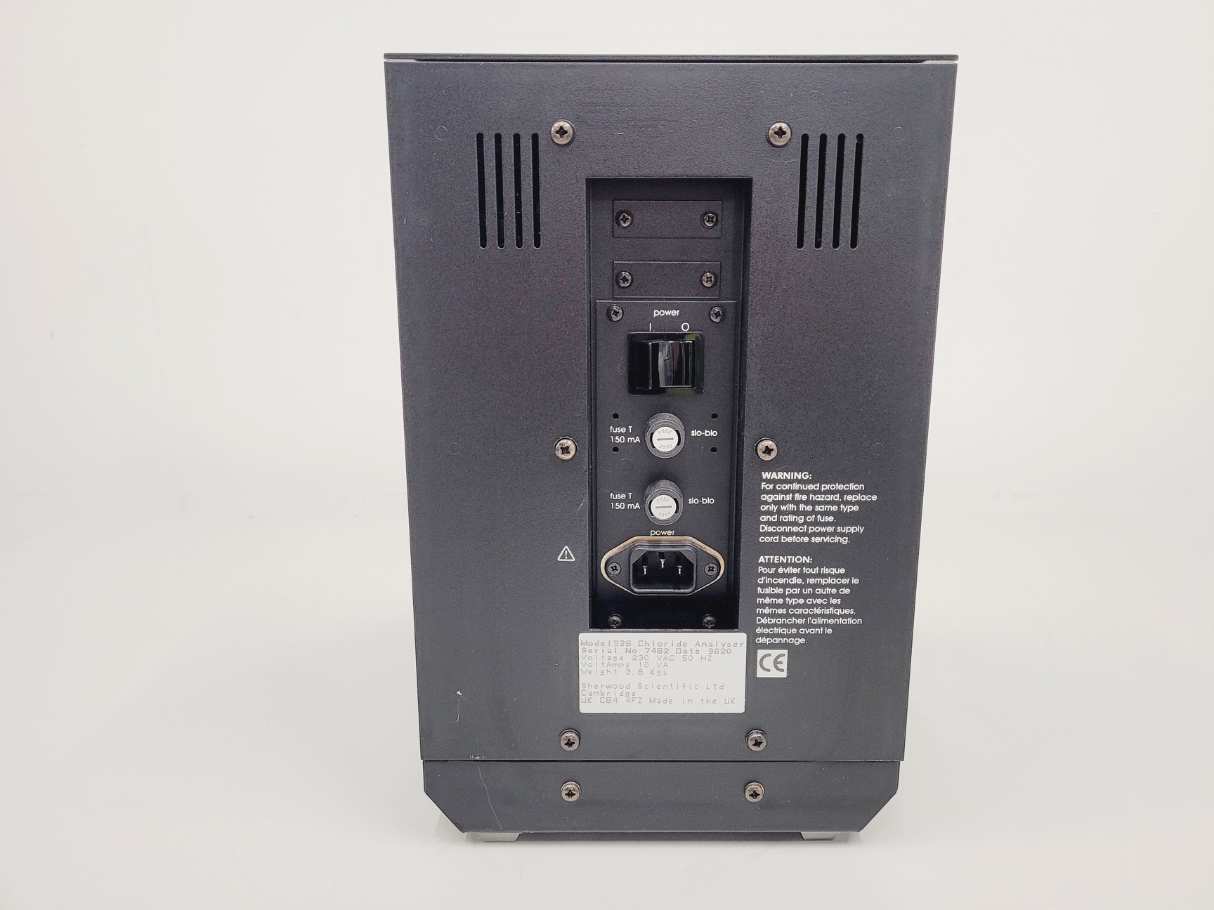 Image of Sherwood 926 Chloride Analyser Lab