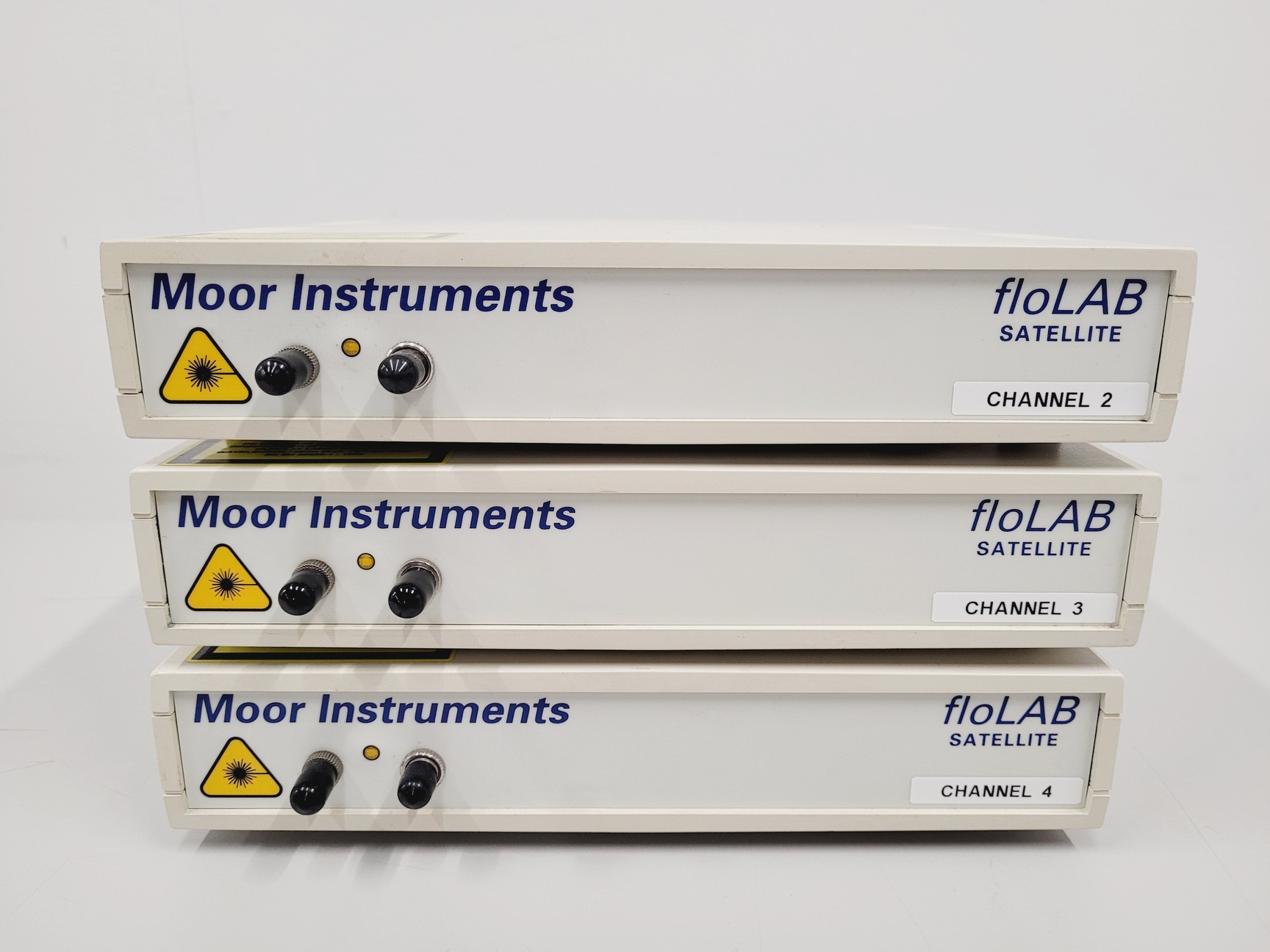 Image of Moor Instruments FloLab Laser Doppler Perfusion Monitor Server and 3 Satellites