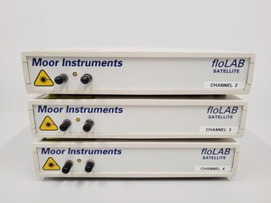 Thumbnail image of Moor Instruments FloLab Laser Doppler Perfusion Monitor Server and 3 Satellites