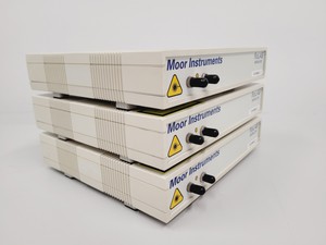 Thumbnail image of Moor Instruments FloLab Laser Doppler Perfusion Monitor Server and 3 Satellites