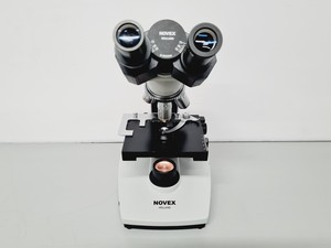 Thumbnail image of Novex Microscope B-Range w/ 4 Objectives SP4 SP 10/40/100 Oil Lab