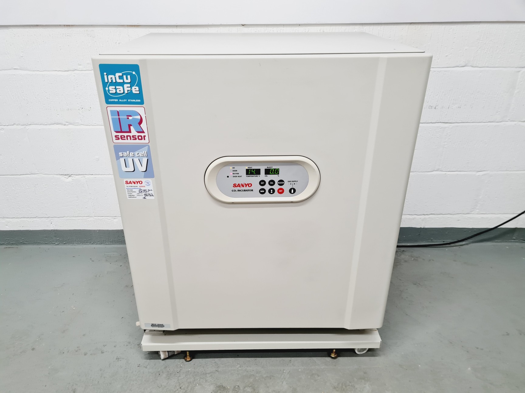 Image of Sanyo CO2 Incubator MCO-20AIC *Faulty CO2 Sensor* Lab