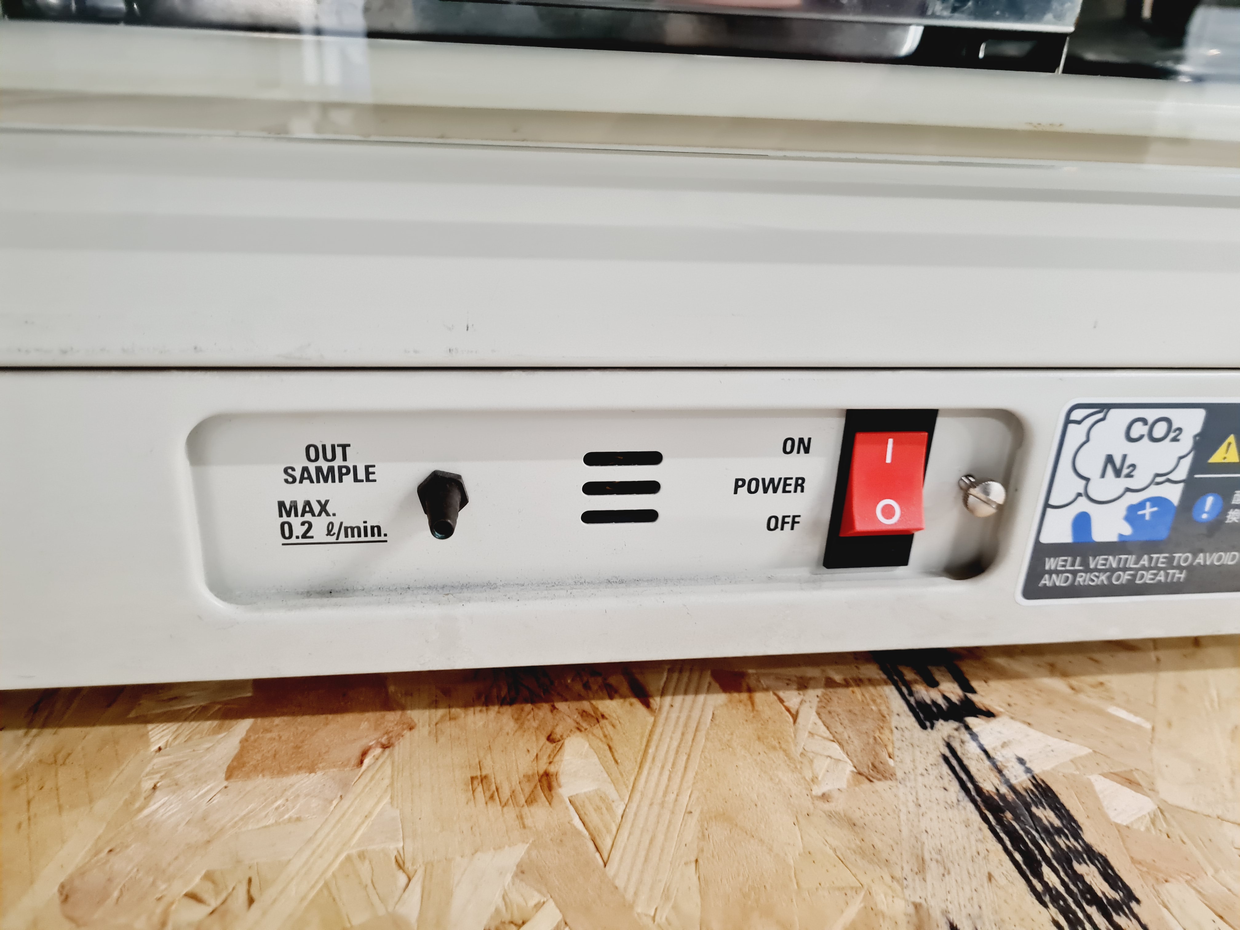 Image of Sanyo CO2 Incubator Model MCO-20AIC *Faulty CO2 Sensor* Lab