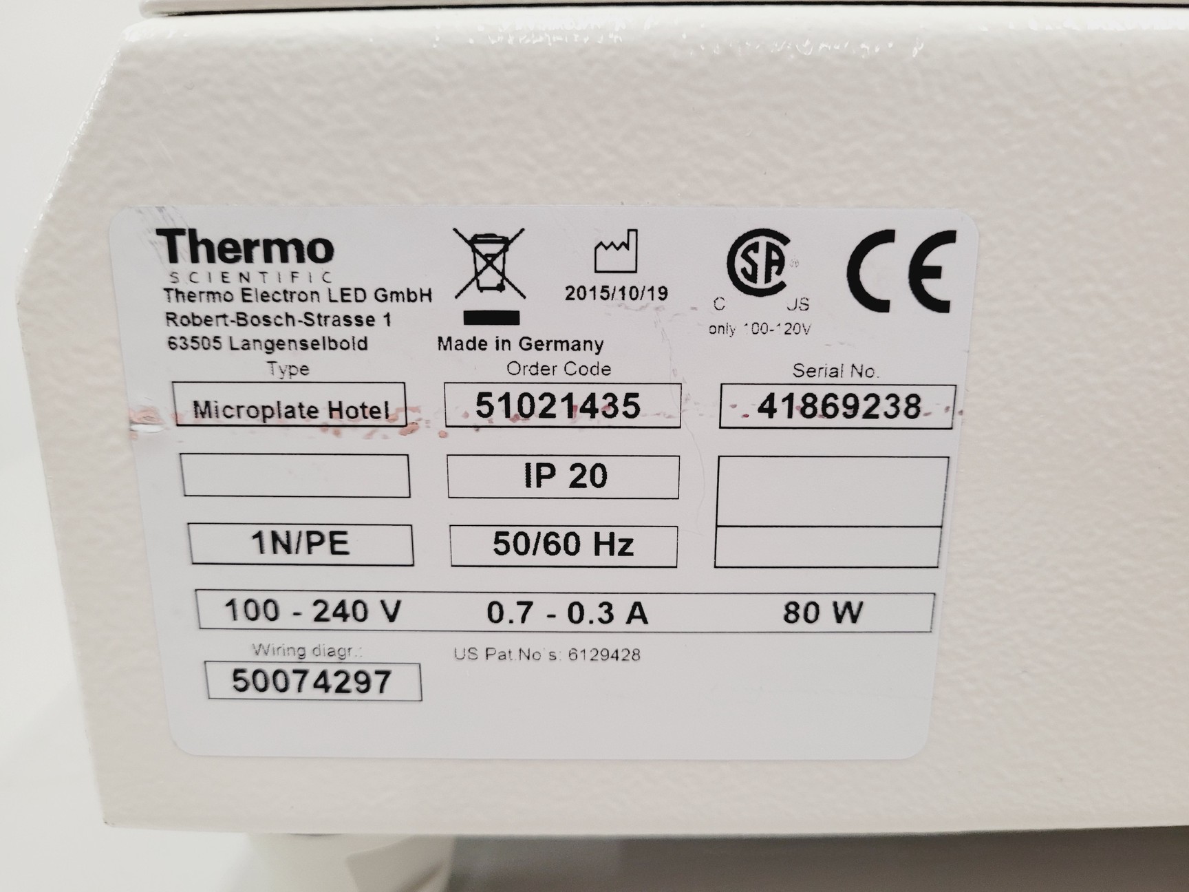 Image of Thermo Scientific Cytomat Microplate Hotel w/ Plate Transfer & Scanner Lab