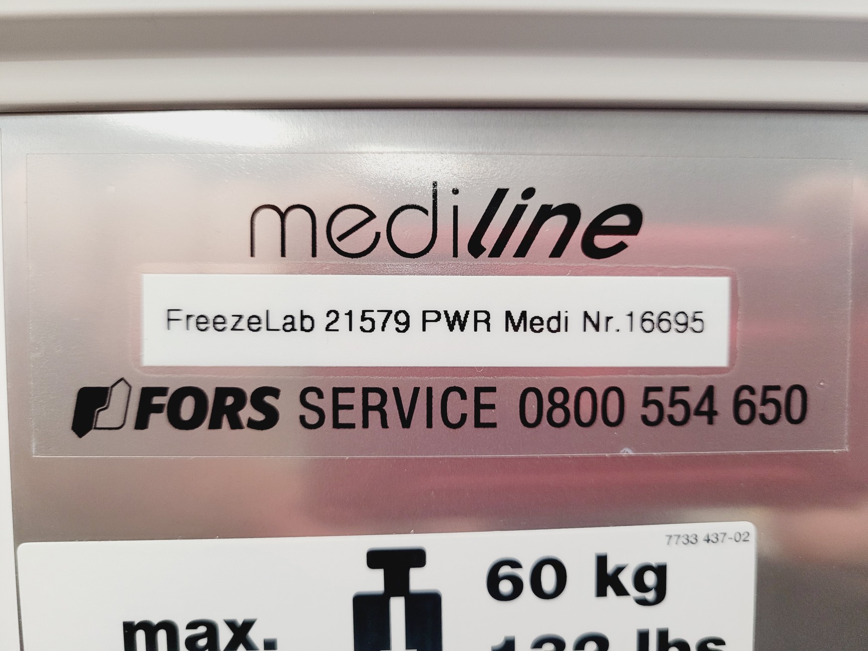 Image of Leibherr 2021 Mediline Type LGPV 8420 Medical Freezer Ultra Low -34ºC Lab