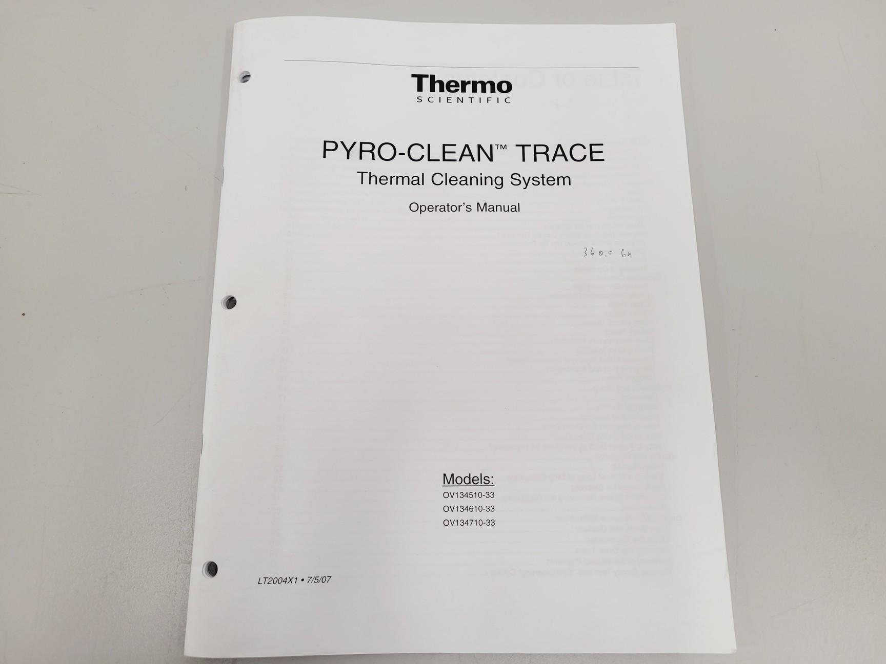 Image of Thermo Scientific Barnstead Thermolyne Pyro-Clean Glassware Oven OV134510-33 Lab