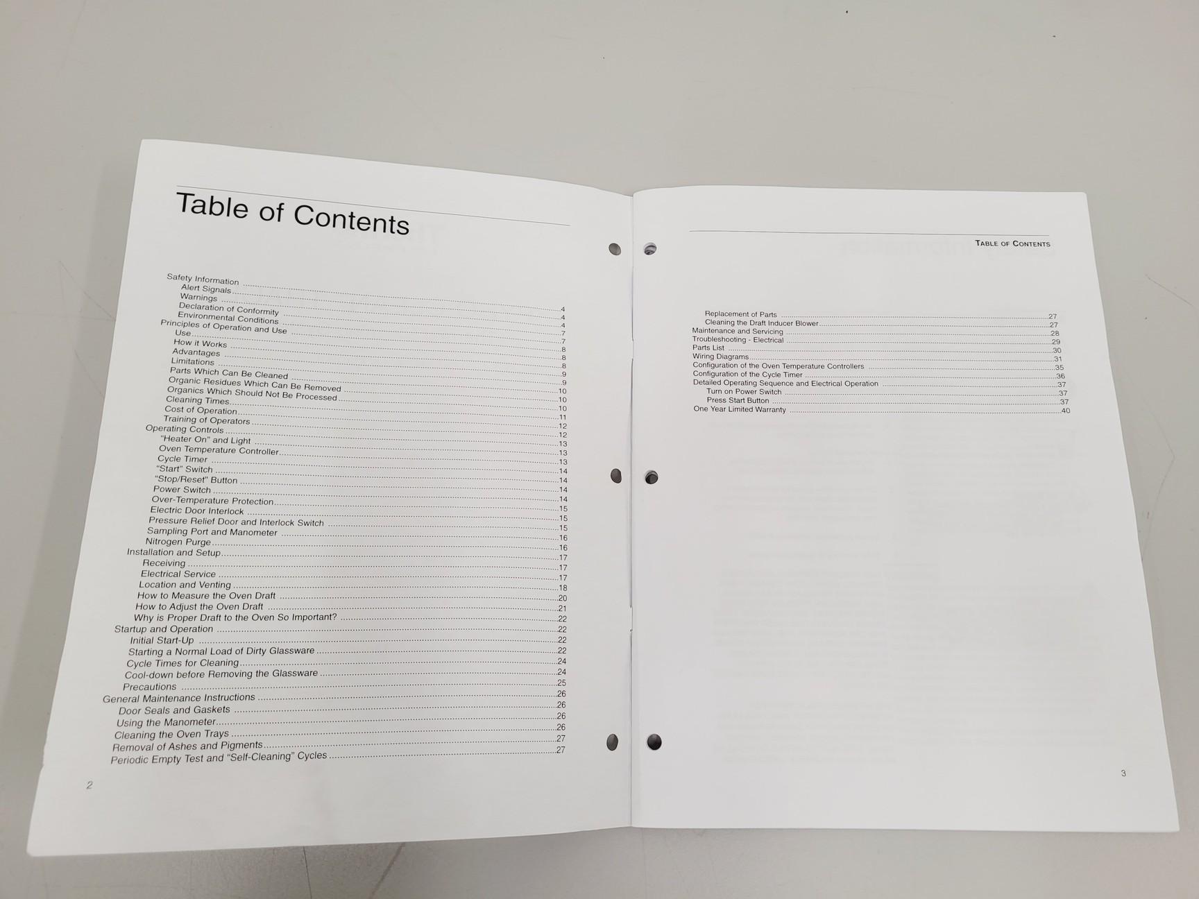 Image of Thermo Scientific Barnstead Thermolyne Pyro-Clean Glassware Oven OV134510-33 Lab