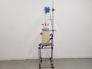 Thumbnail image of Radleys 20 Litre Jacketed Reactor Vessel with IKA Stirrer, Accessories on Stand