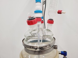 Thumbnail image of Radleys 20 Litre Jacketed Reactor Vessel with IKA Stirrer, Accessories on Stand