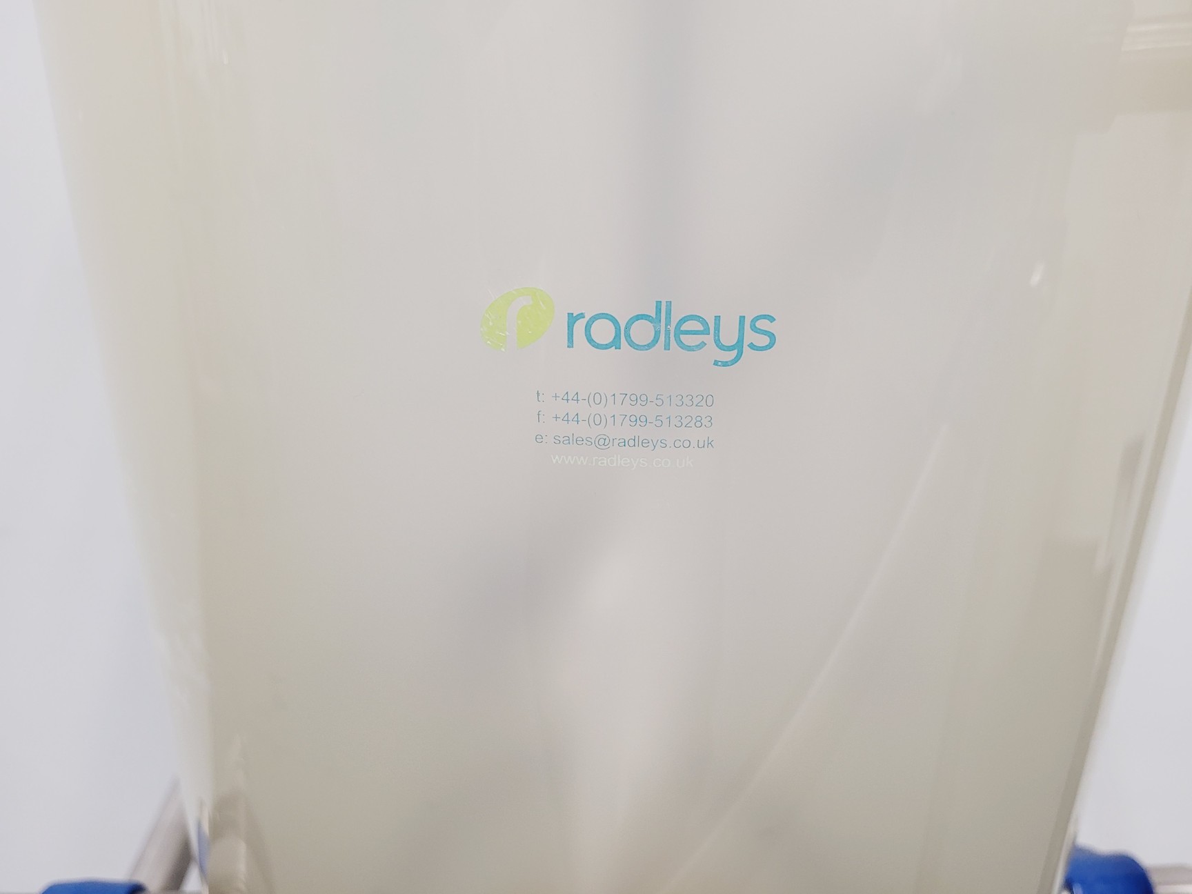 Image of Radleys 20 Litre Jacketed Reactor Vessel with IKA Stirrer, Accessories on Stand