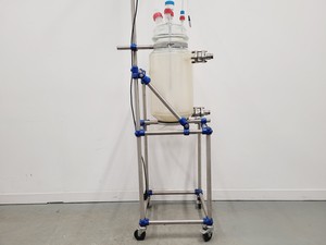 Thumbnail image of Radleys 20 Litre Jacketed Reactor Vessel with IKA Stirrer, Accessories on Stand