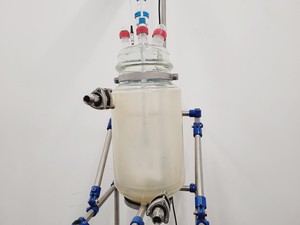 Thumbnail image of Radleys 20 Litre Jacketed Reactor Vessel with IKA Stirrer, Accessories on Stand