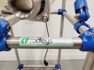 Thumbnail image of Radleys 20 Litre Jacketed Reactor Vessel with IKA Stirrer, Accessories on Stand