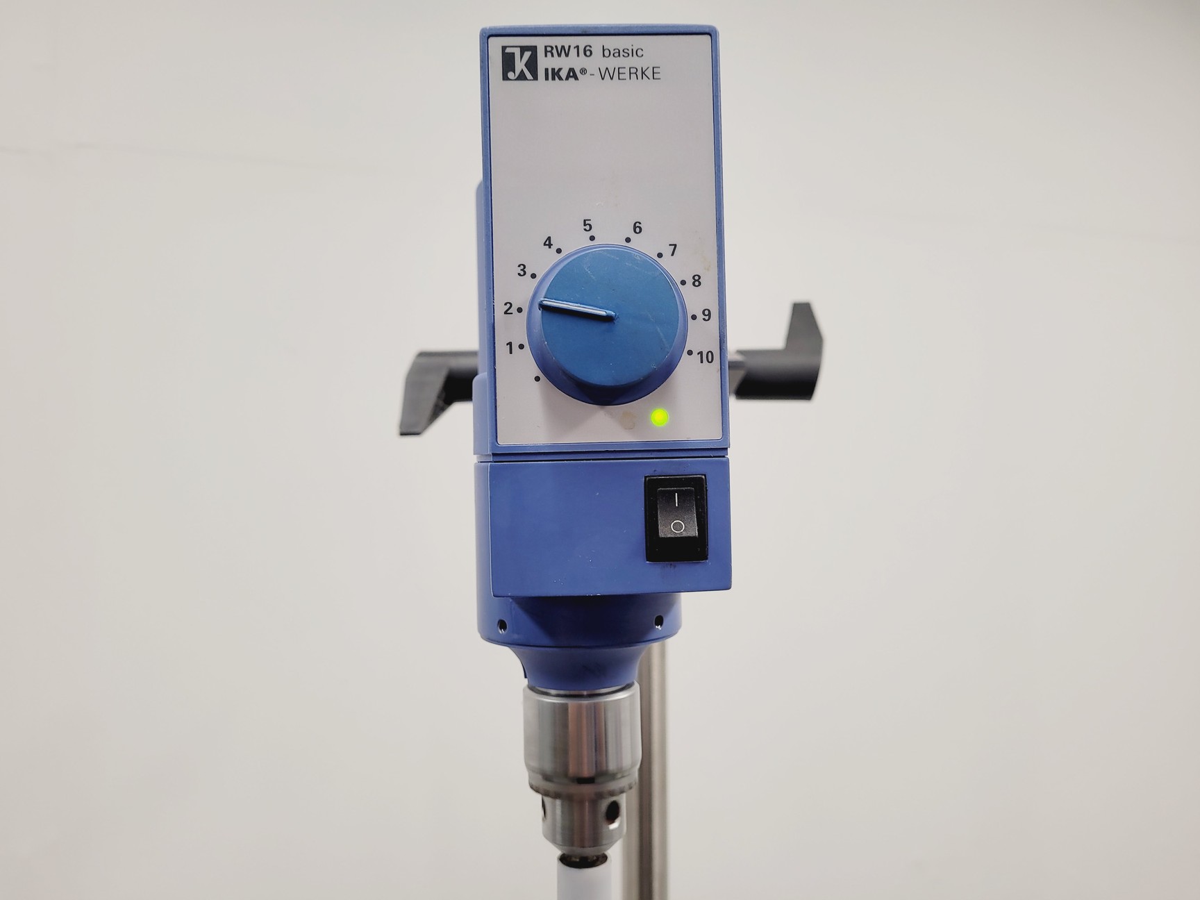 Image of Radleys 20 Litre Jacketed Reactor Vessel with IKA Stirrer, Accessories on Stand