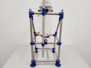 Thumbnail image of Radleys 5 Litre Jacketed Reactor Vessel with IKA Stirrer, Accessories on Stand