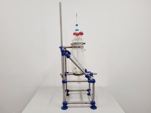 Thumbnail image of Radleys 5 Litre Jacketed Reactor Vessel with IKA Stirrer, Accessories on Stand