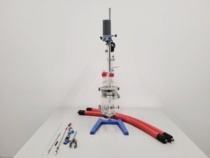 Thumbnail image of Radleys 1 Litre Jacketed Reactor Vessel with VWR Stirrer, Accessories on Stand