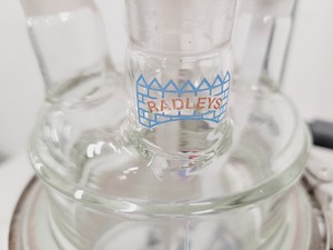 Thumbnail image of Radleys 1 Litre Jacketed Reactor Vessel with VWR Stirrer, Accessories on Stand