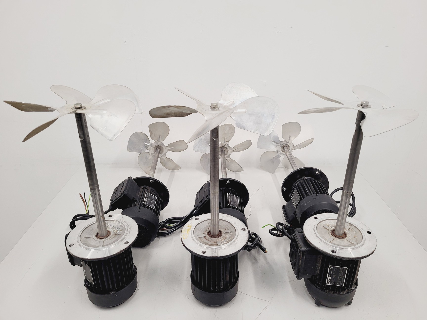 Image of Job Lot of 6 x Lafert Type: ST63C4 Motors w/ Air Blowing Impellers Spares/Repair