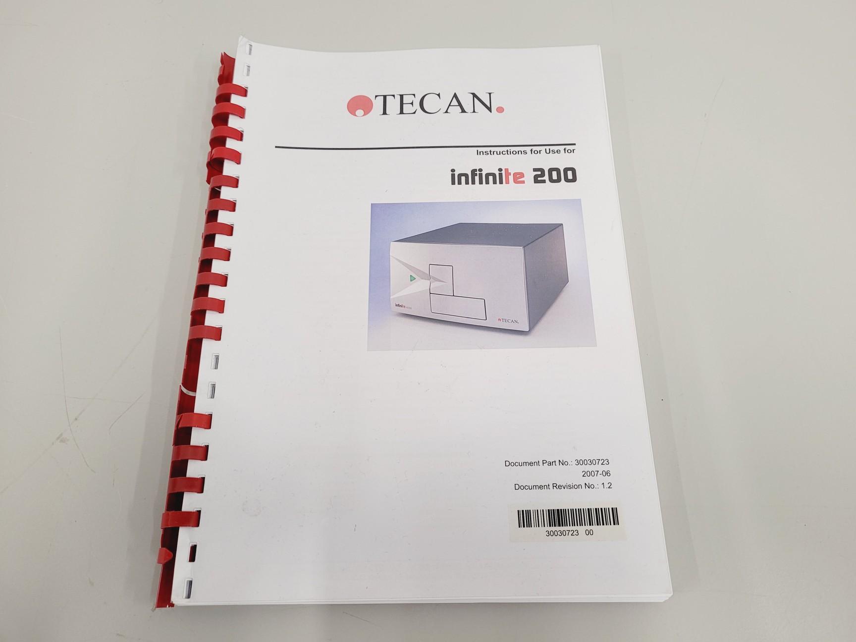 Image of Tecan Infinite F200 Fluorescence Microplate Reader With Software Lab