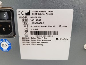 Thumbnail image of Tecan Infinite F200 Fluorescence Microplate Reader With Software Lab