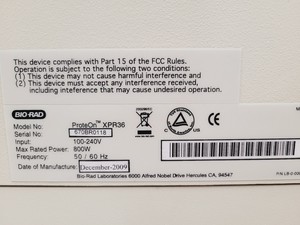 Thumbnail image of Bio-Rad ProteOn XPR36 Protein Interaction Array System lab
