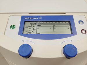 Thumbnail image of Sigma 1-15K Refrigerated Benchtop Centrifuge w/ 12132 Spares/Repair Lab