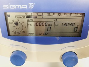 Thumbnail image of Sigma 1-15K Refrigerated Benchtop Centrifuge w/ 12132 Spares/Repair Lab