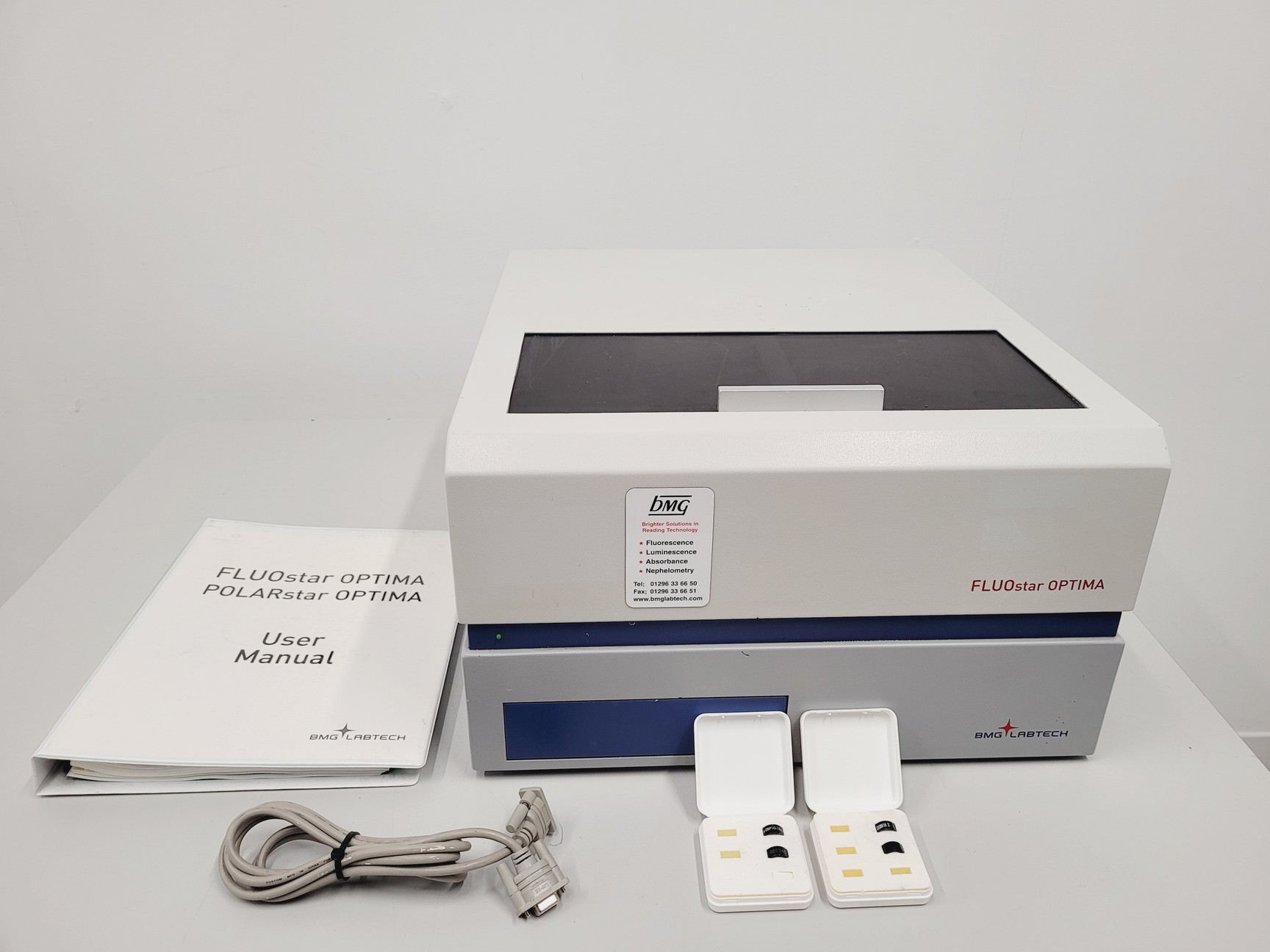 Image of BMG Labtech Fluostar Optima Fluorescence Plate Reader Lab