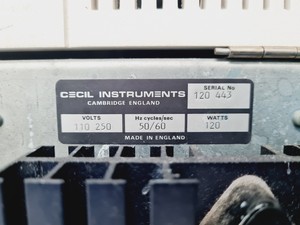Thumbnail image of CECIL Model CE 1011 Spectrometer Lab