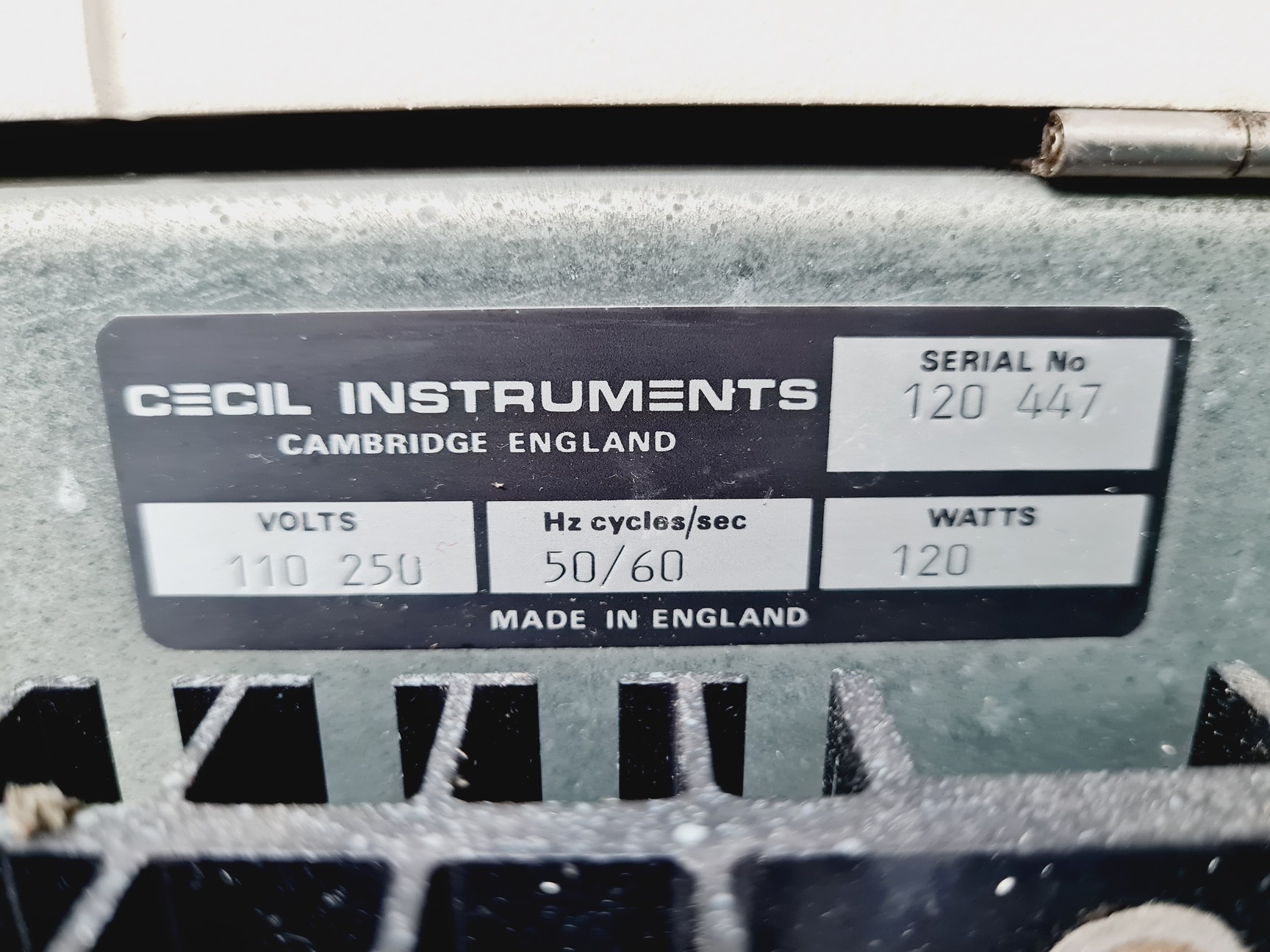 Image of CECIL CE 1011 Spectrometer
