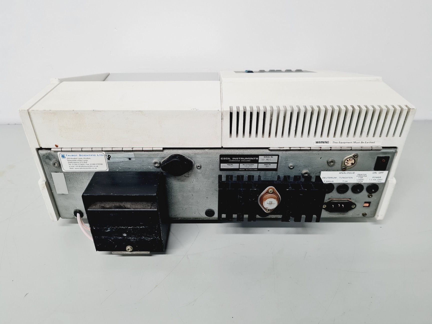 Image of CECIL CE 1010 Spectrometer Lab