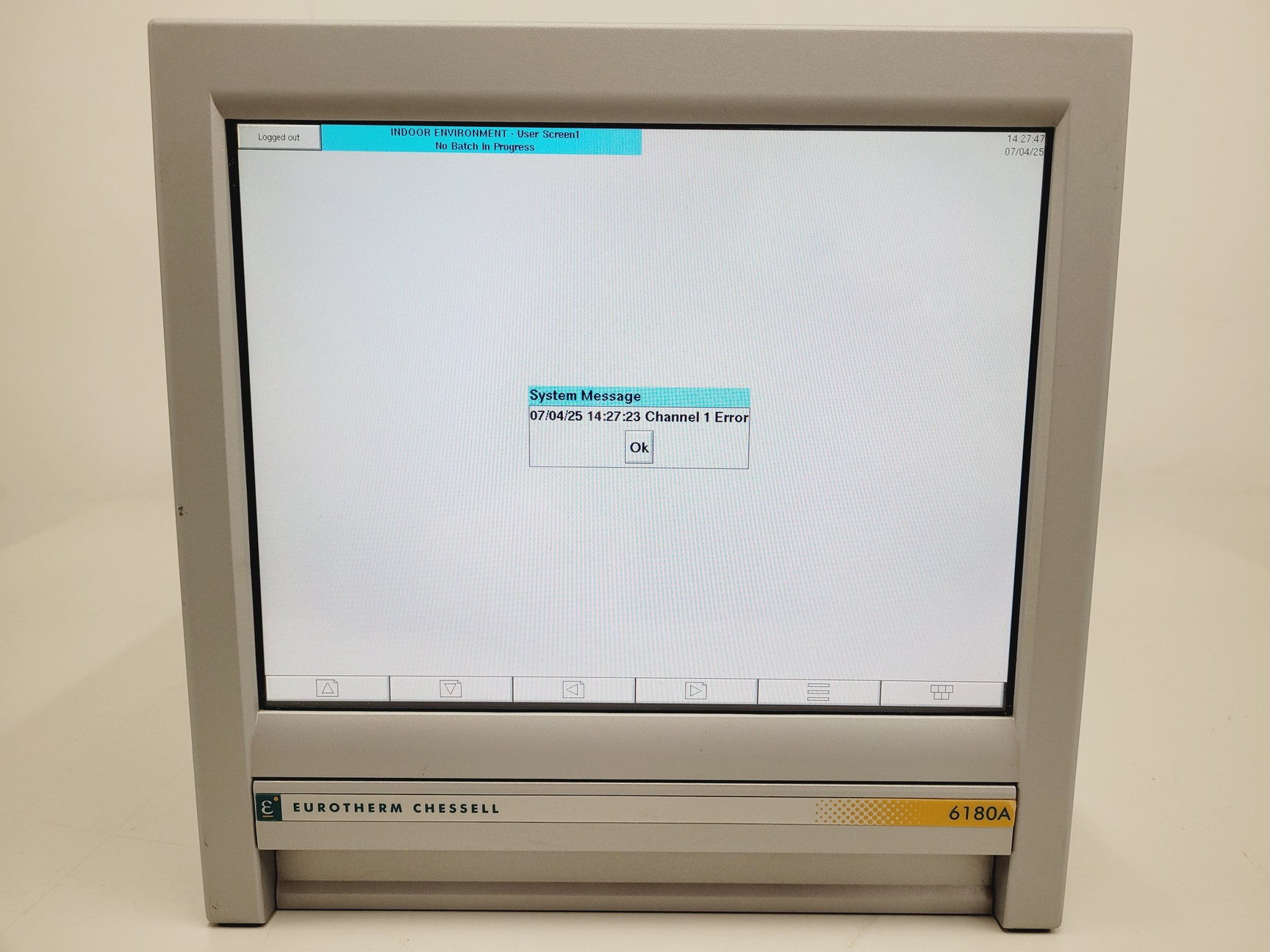 Image of Eurotherm Chessell Model 6180A Paperless Graphic Recorder Lab