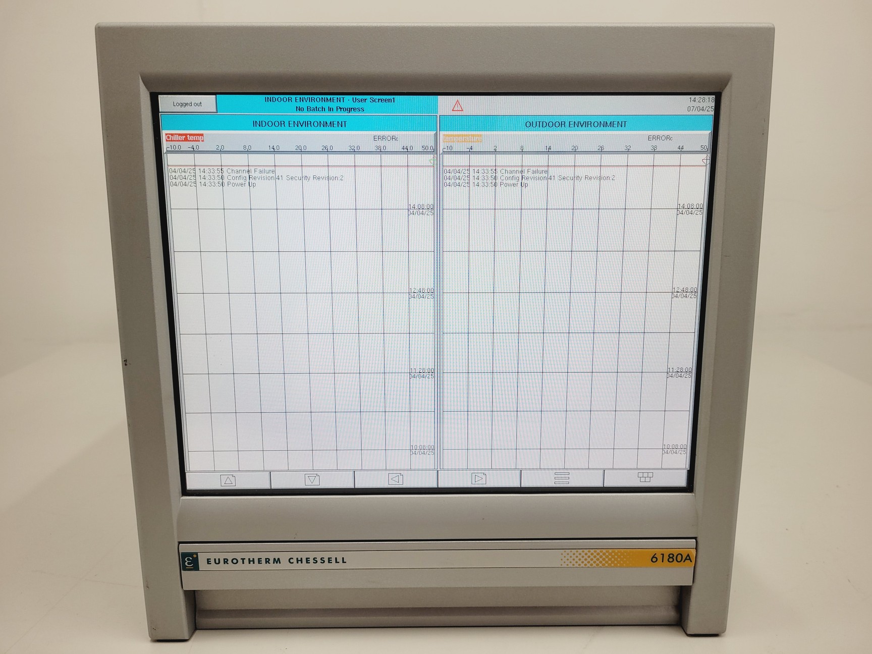 Image of Eurotherm Chessell Model 6180A Paperless Graphic Recorder Lab