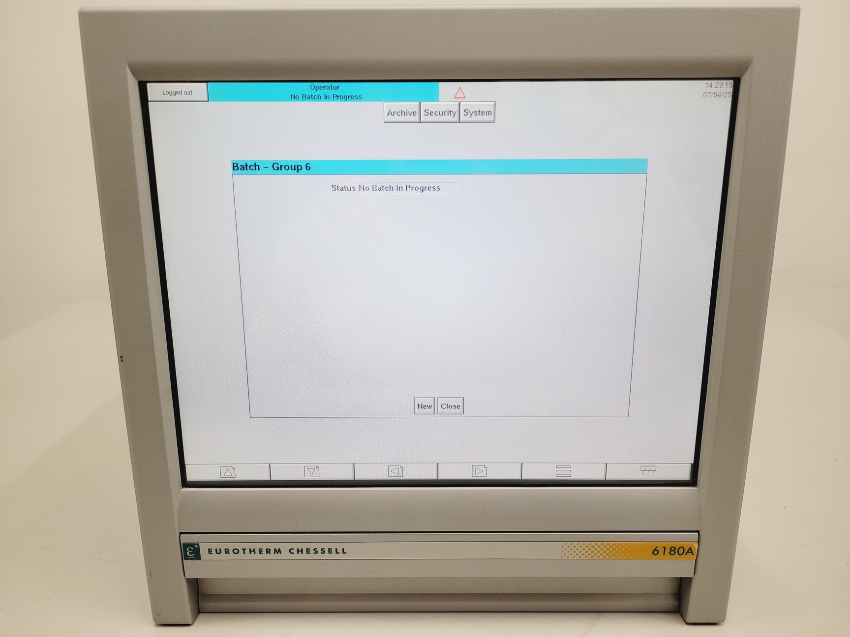 Image of Eurotherm Chessell Model 6180A Paperless Graphic Recorder Lab