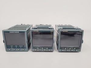 Image of Lot of Three Eurotherm Temperature Controllers 2 x model 2704, 1 x model 3504